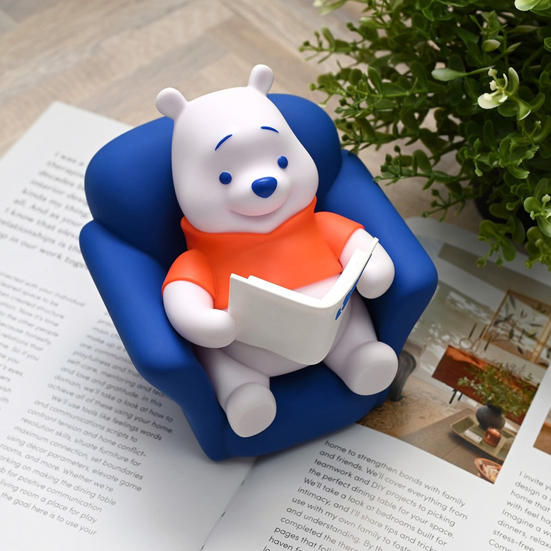 迪士尼小熊維尼的溫柔閱讀角落 – 三合一磁吸充電盤（閱讀款）