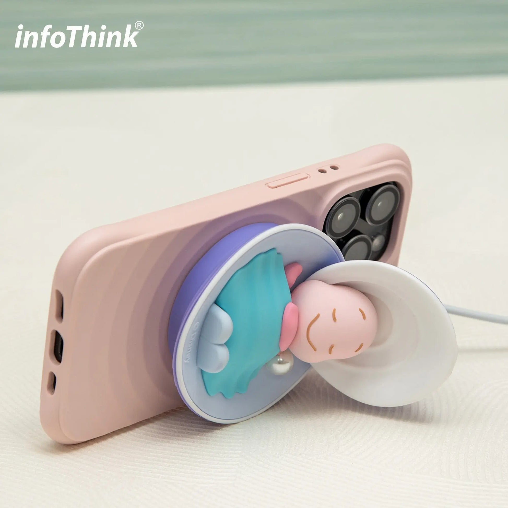 迪士尼磁吸充電盤的魔法小窩 – 超可愛無線快充系列，讓iPhone輕鬆滿電 PriseMall