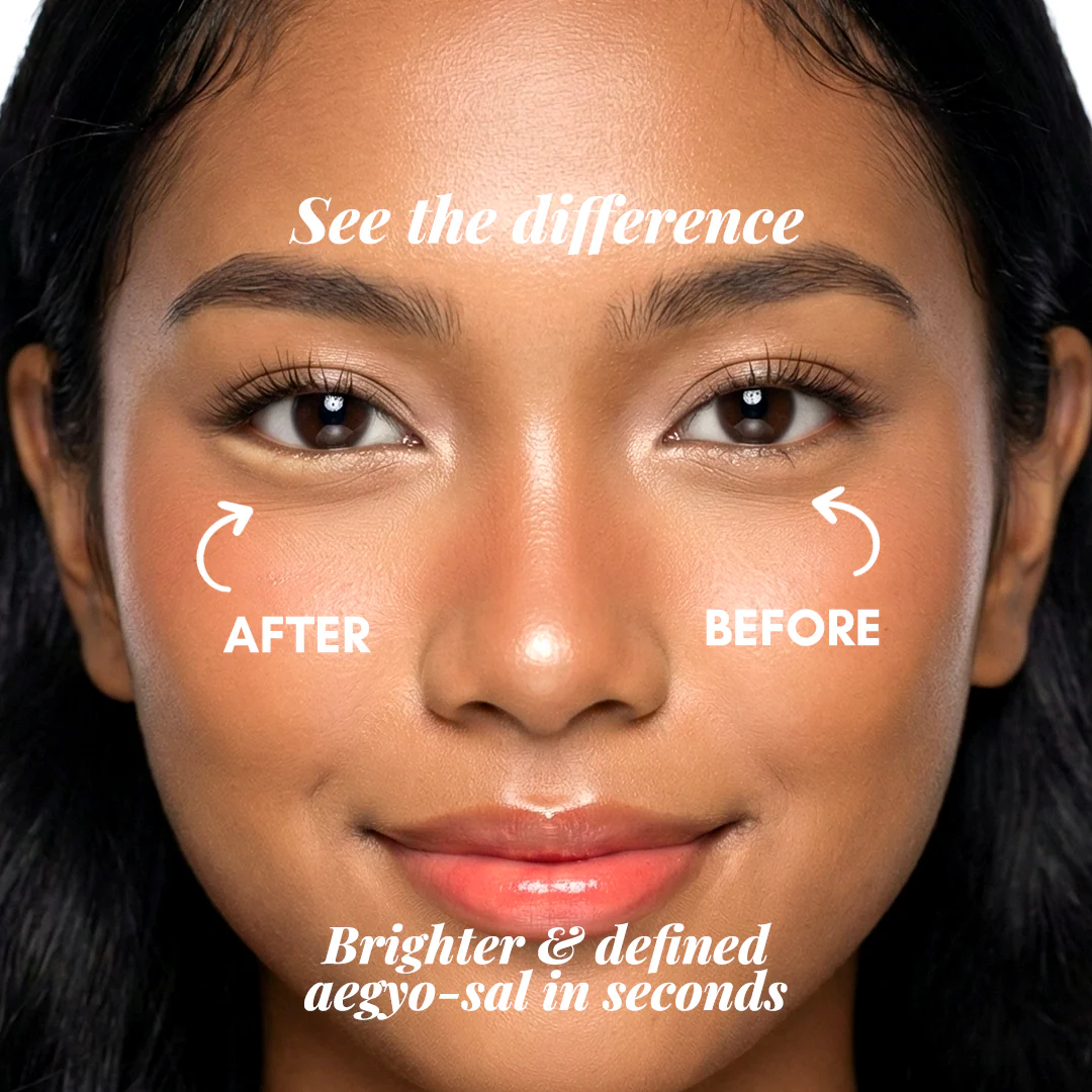 CHAR 3D立體雙效提亮臥蠶遮瑕筆 韓系提亮修容神器  (絲絨裸膚 / 櫻花粉晶)