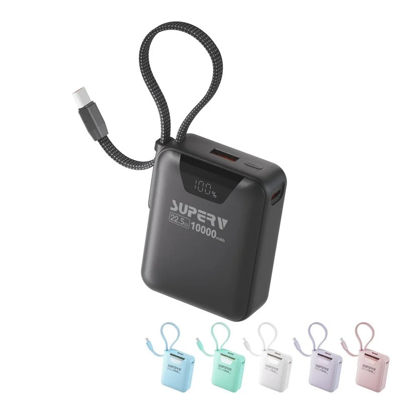 SUPERV Power15 Power Bank 10000mAh Latest Exclusive 3C+ QR Code Certified