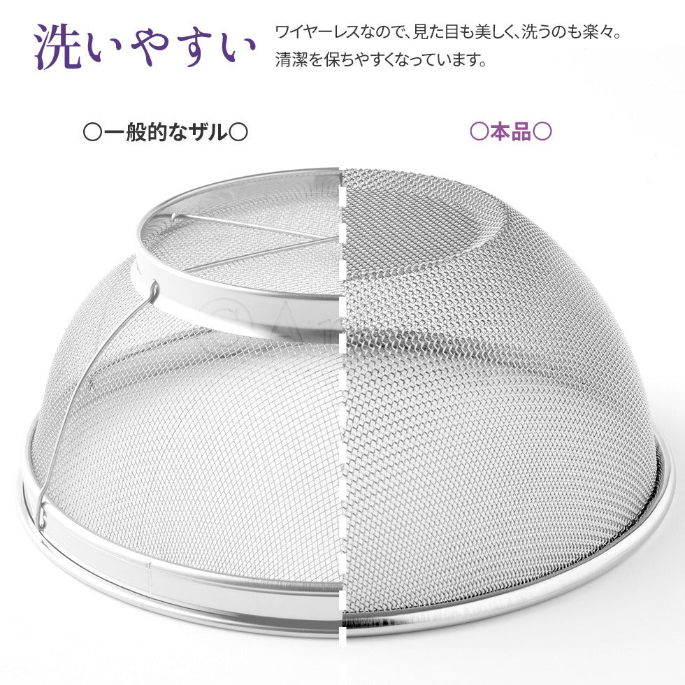 日本 Arnest「新銀河」不鏽鋼三件套裝｜碗＋碟盤＋網隔｜15／18／21cm｜燕三條製