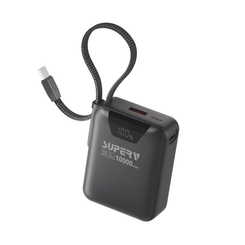 SUPERV Power15 Power Bank 10000mAh Latest Exclusive 3C+ QR Code Certified