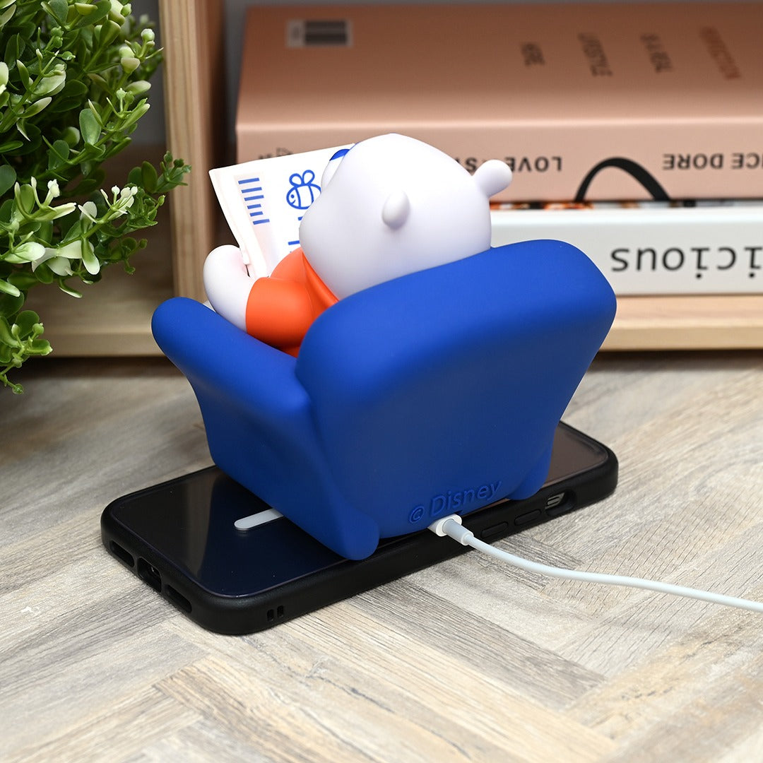 迪士尼小熊維尼的溫柔閱讀角落 – 三合一磁吸充電盤（閱讀款）