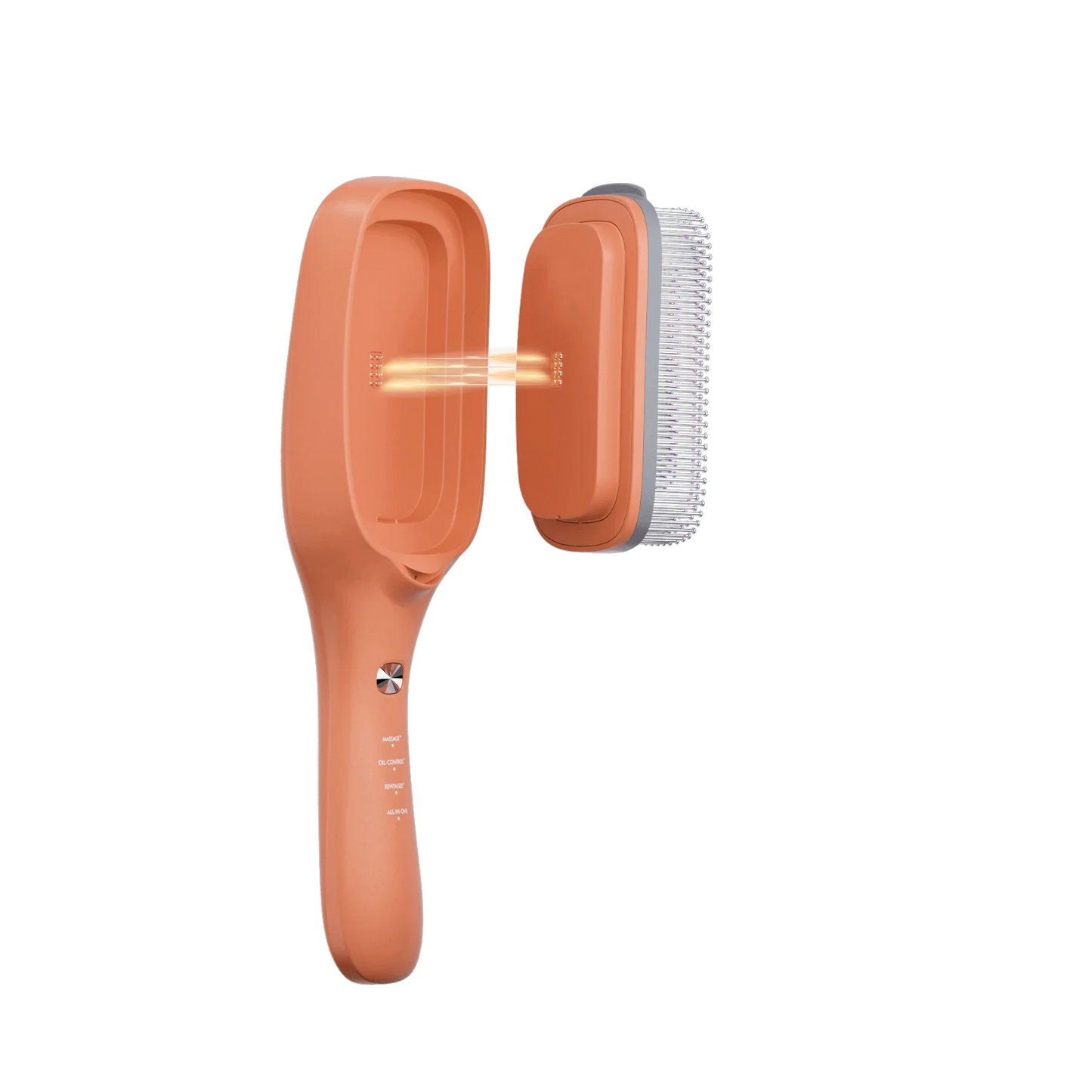 VITA 光能養髮梳｜650nm 低能量雷射 + 460nm 藍光 + 660nm 紅光 + EMS + 1,000 萬負離子 · 四模式頭皮護理