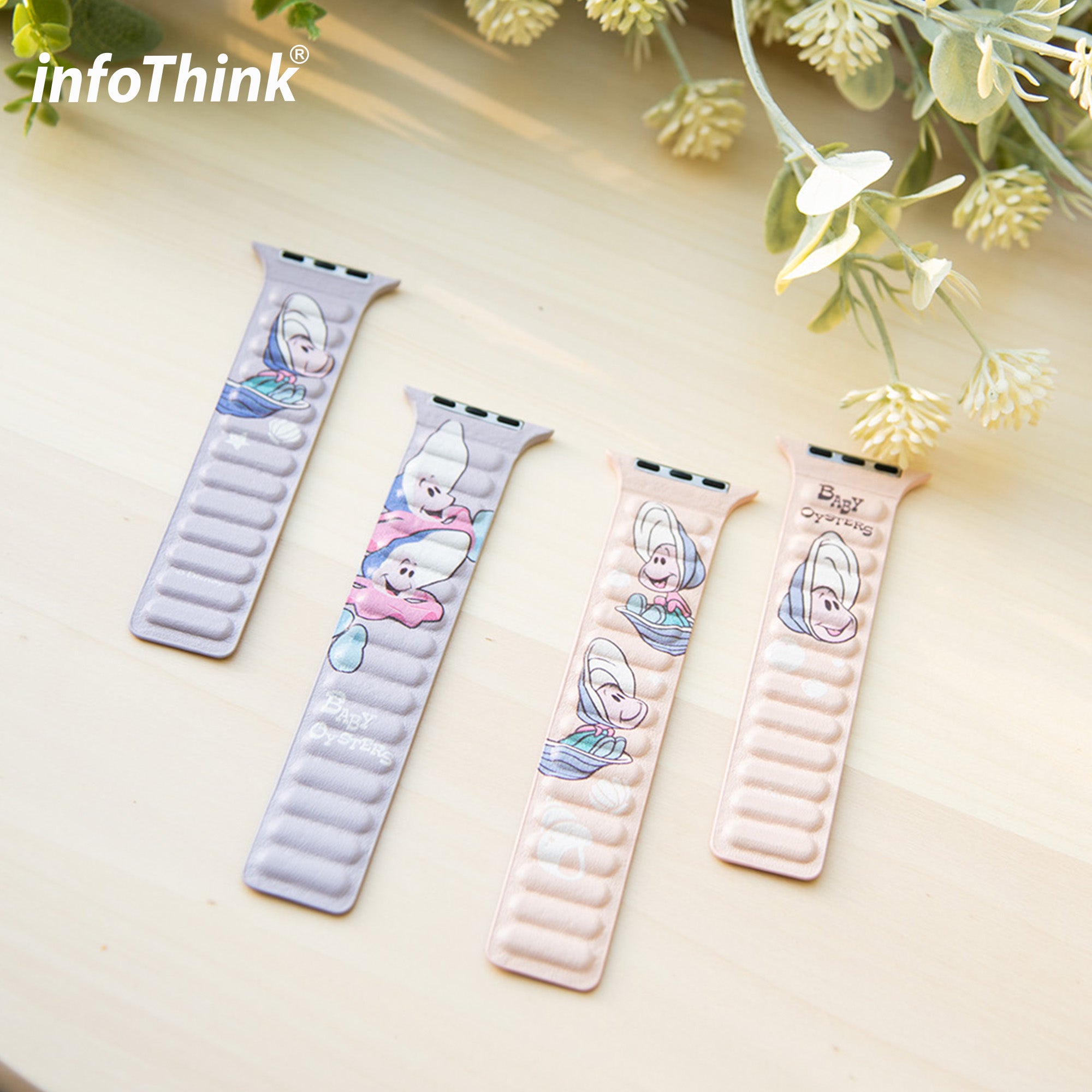 迪士尼角色點亮你的手腕 – 小熊維尼/小牡蠣/史努比Apple Watch錶帶系列