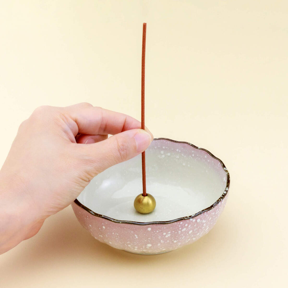 日本Asayu 兵庫縣 超人氣 [ 2合1櫻花組合 + 粉色蓮花香座 ]低煙線香禮盒套裝 | 職人手工 | 禪意美學