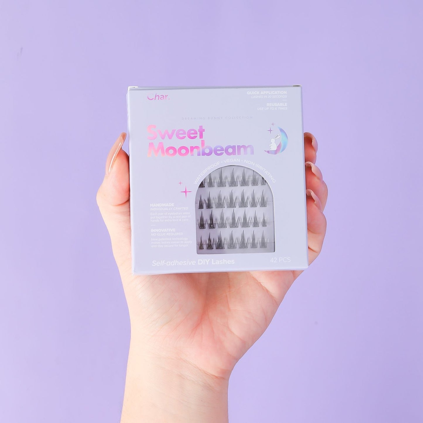 Sweet MoonBeam Char. 免膠水假眼睫毛 (白月光 Sweet Moonbeam)