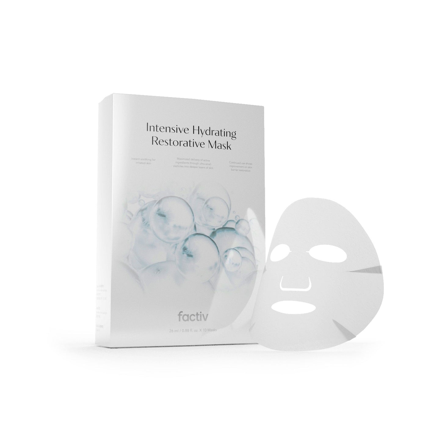 Intensive Cellular Repair Mask | Patented Ultra-Micron Repair Molecules · Medical-Grade Repair · Soothes Sun-Damaged Sensitive Skin | Made in Hong Kong