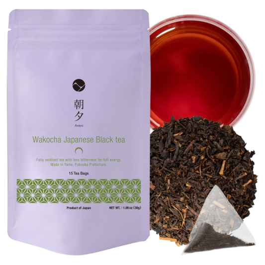 日本Asayu靜岡・富士山麓 頂級和紅茶（15茶包） | 頂級茶葉 | 醇厚回甘